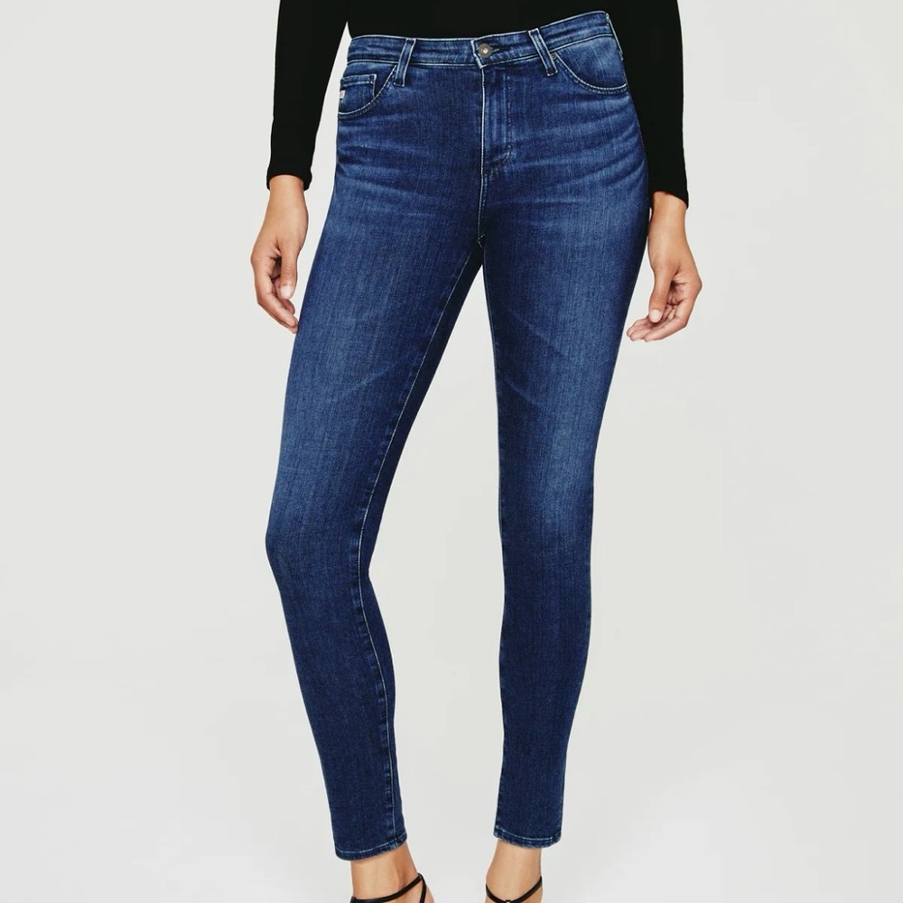 EUC! AG Adriano Goldschmied Skinny Ankle 360° Stretch Jeans, Size 33 - Picture 2 of 13